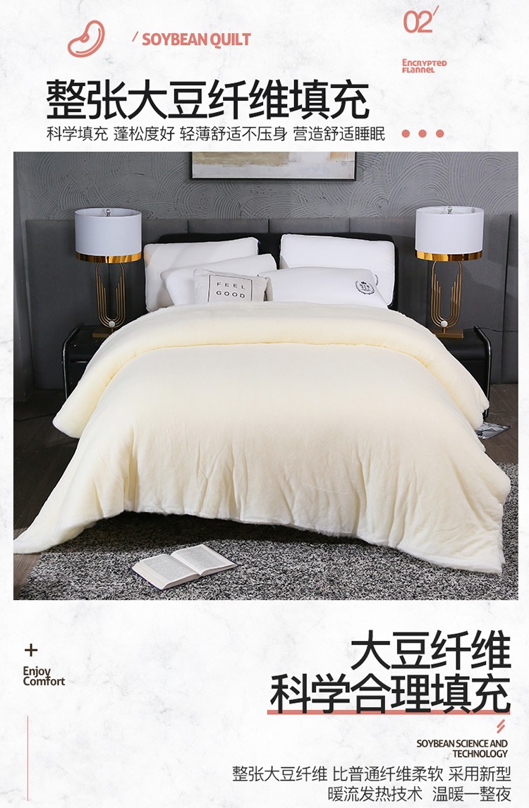 品牌 other/其他 填充纤维种类 大豆蛋白改性聚酯纤维 被套面料