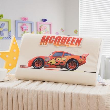 迪士尼 2020新款宝宝绒面料乳胶枕绅士麦昆
