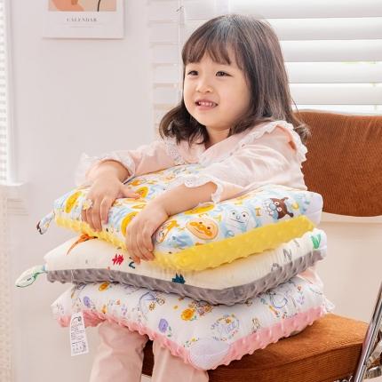 （总）十九色 2022新款豆豆定型枕儿童枕芯
