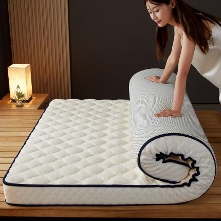 （总）艾尚床垫 （专版花型）加厚加绒乳胶记忆海绵牛奶绒床垫