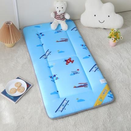 茹意阁 2022新款全棉一体式卡通婴儿床垫儿童床垫 飞行机