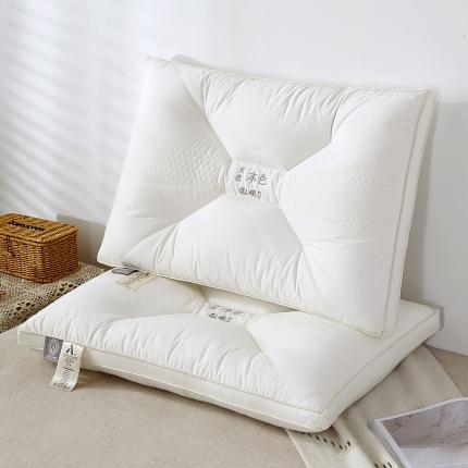 【总】可可枕芯全棉保健枕芯日系本色纯棉定型枕头可水洗羽丝绒枕