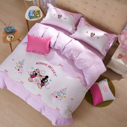 迪士尼家居馆 全棉印加绣套件床单款MU-519