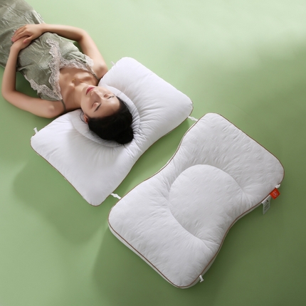 （总）思梵娜 2023新款全棉护颈枕 枕头枕芯