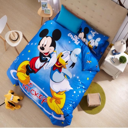 （总）迪士尼家居 全棉迪士尼四件套床单款