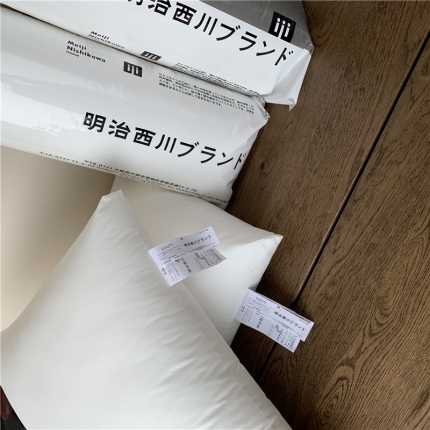 明治西川单边 立体枕头枕芯可水洗 出口日本