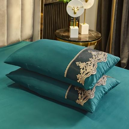 （总）莉莉安家纺2023新款莫娜系列-欧式花边枕套一只
