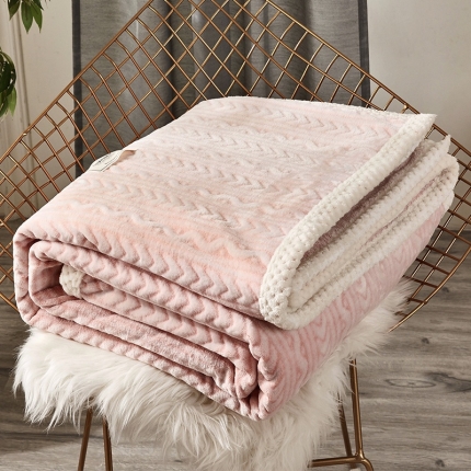 【2022新款】毛毯冬被加厚冬季双层被套法莱绒牛奶绒水晶纯色