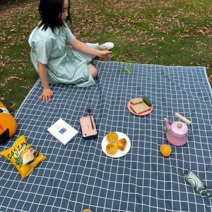 【云仓直发】老粗布野餐垫 加厚户外沙滩帐篷草坪垫便携露营布