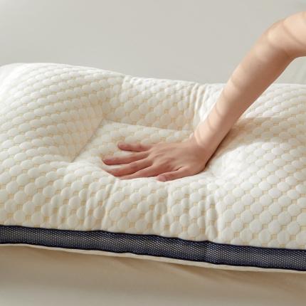 她喜爱枕芯枕头 2023新款3D立体透气分区枕 水立方按摩颗粒护颈枕